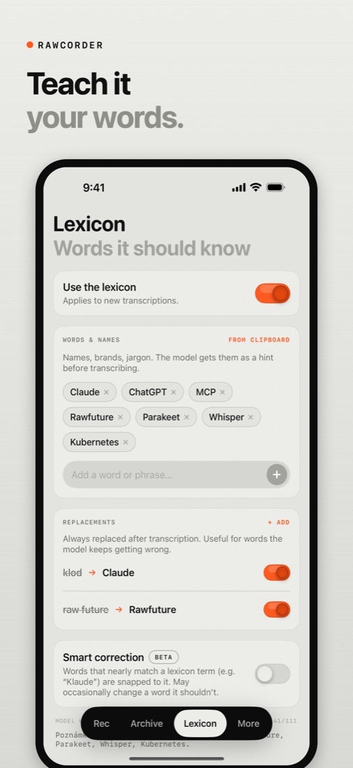 Lexicon